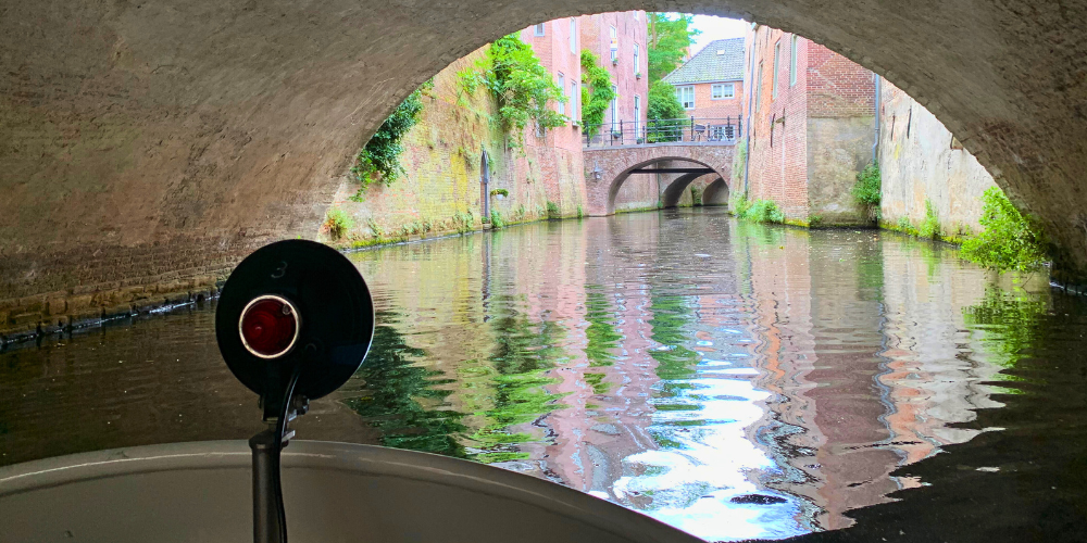 the Binnendieze seen from a boat tour
